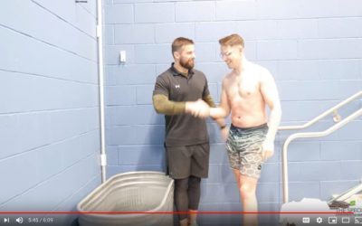 Sitting In Freezing Water